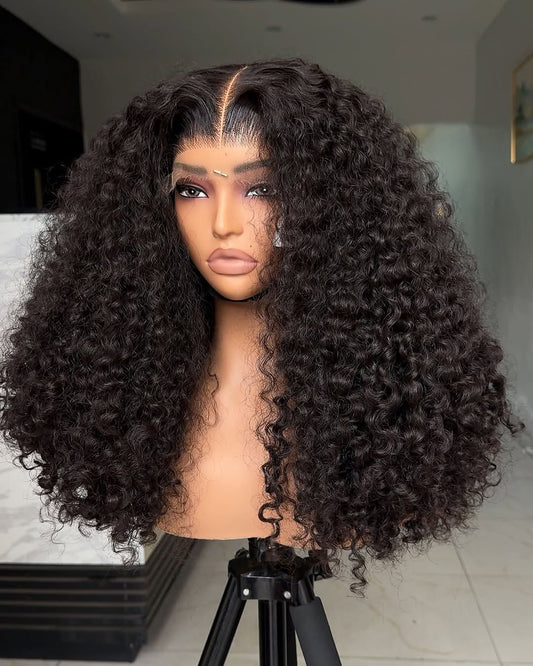 (PRE-ORDER) 22 inch HD Lace Kinky Straight Wig